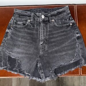 American Eagle Outfitters Charcoal Jean Shorts